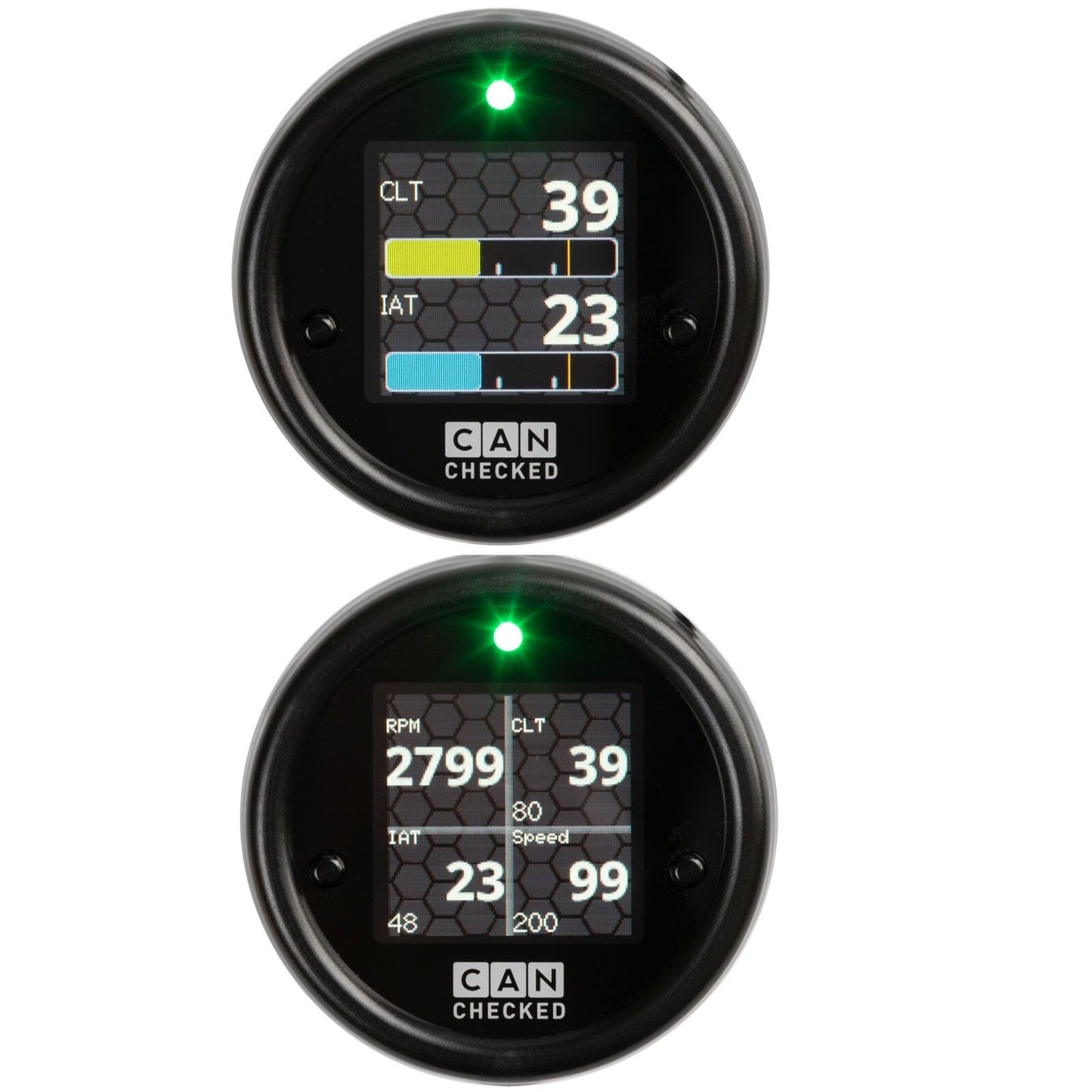 CANchecked MFD15 GEN 2 OBD 2 - 52mm Multi Gauge-CANChecked-EP Wiring