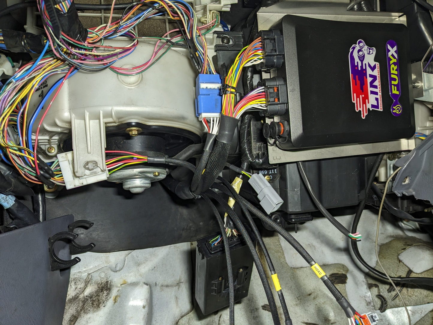 EP91 Link Fury G4X Wiring Loom - 4E-FTE -Glanza V Plug-in-EP Wiring-EP Wiring