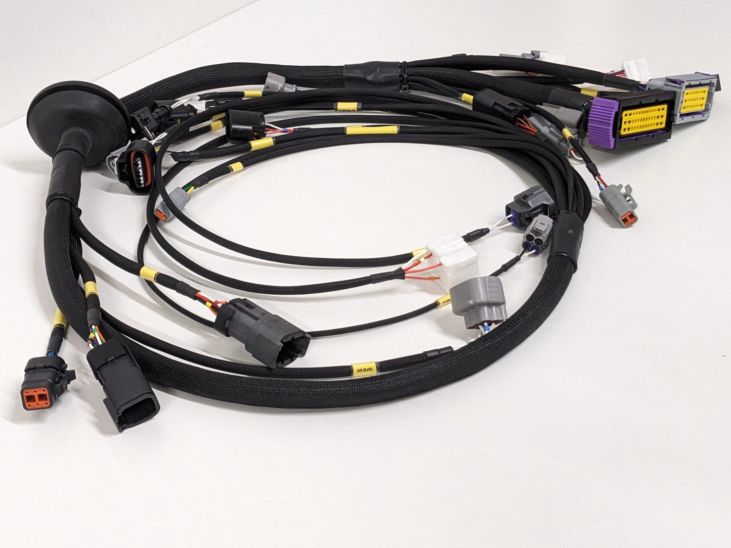 Toyota Starlet ECUMASTER EMU Black Wiring Loom (Harness) - 4E-FTE -Glanza V Plug-in-EP Wiring-EP Wiring