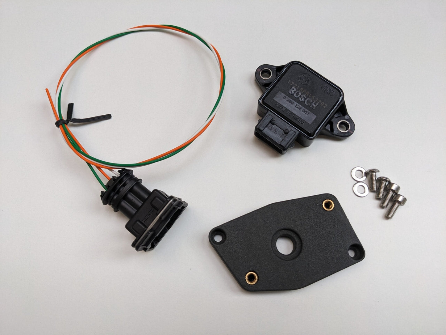 4E-FTE TPS Variable Sensor Mount Kit-EP Wiring-Mount & Bolts & Sensor & Connector Pigtail-EP Wiring