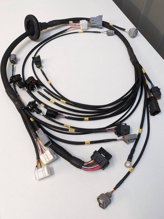 Toyota Starlet EP91 Plug-in Wiring Loom - Haltech Elite 550 / 750 or Nexus T1 / T2
