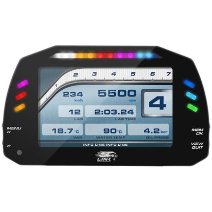 LINK MXS Strada 5" Dash - Race Edition-Link ECU-EP Wiring