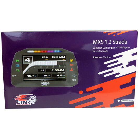 LINK MXS Strada 5" Dash - Street Edition-Link ECU-EP Wiring
