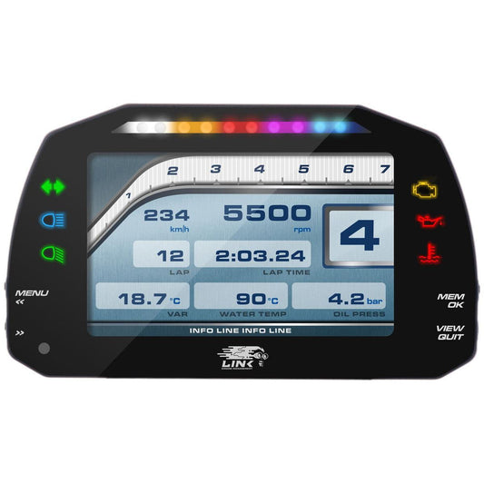 LINK MXS Strada 5" Dash - Street Edition-Link ECU-EP Wiring