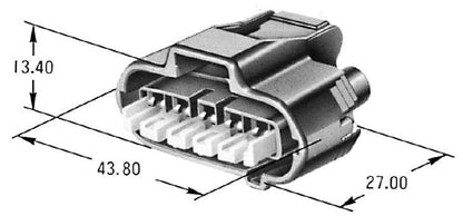 Toyota 4E-FTE Ignitor Connector Kit (90980-11232)-EP Wiring-EP Wiring