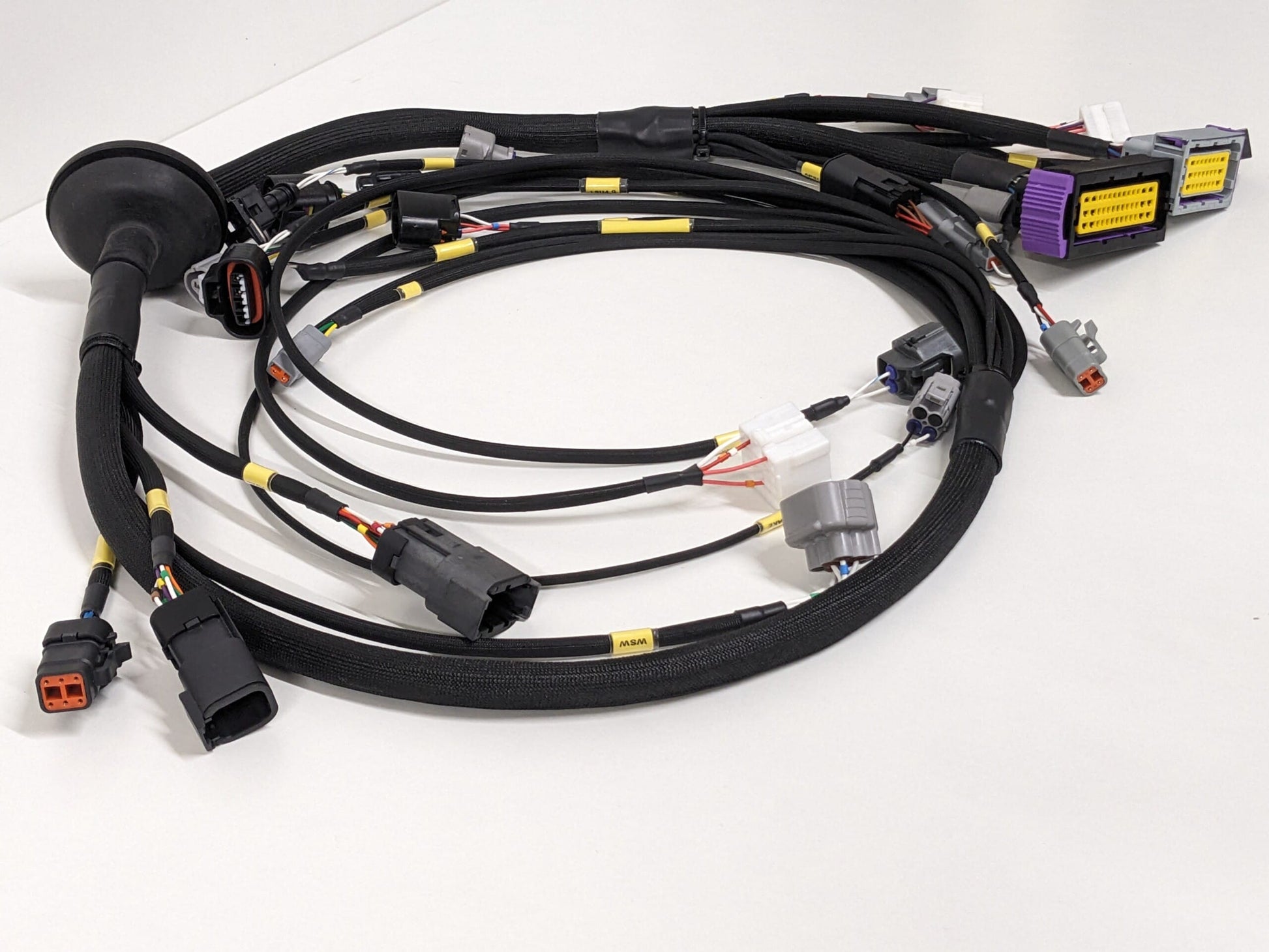 Toyota Starlet ECUMASTER EMU Black Wiring Loom (Harness) - 4E-FTE -Glanza V Plug-in-EP Wiring-EP Wiring