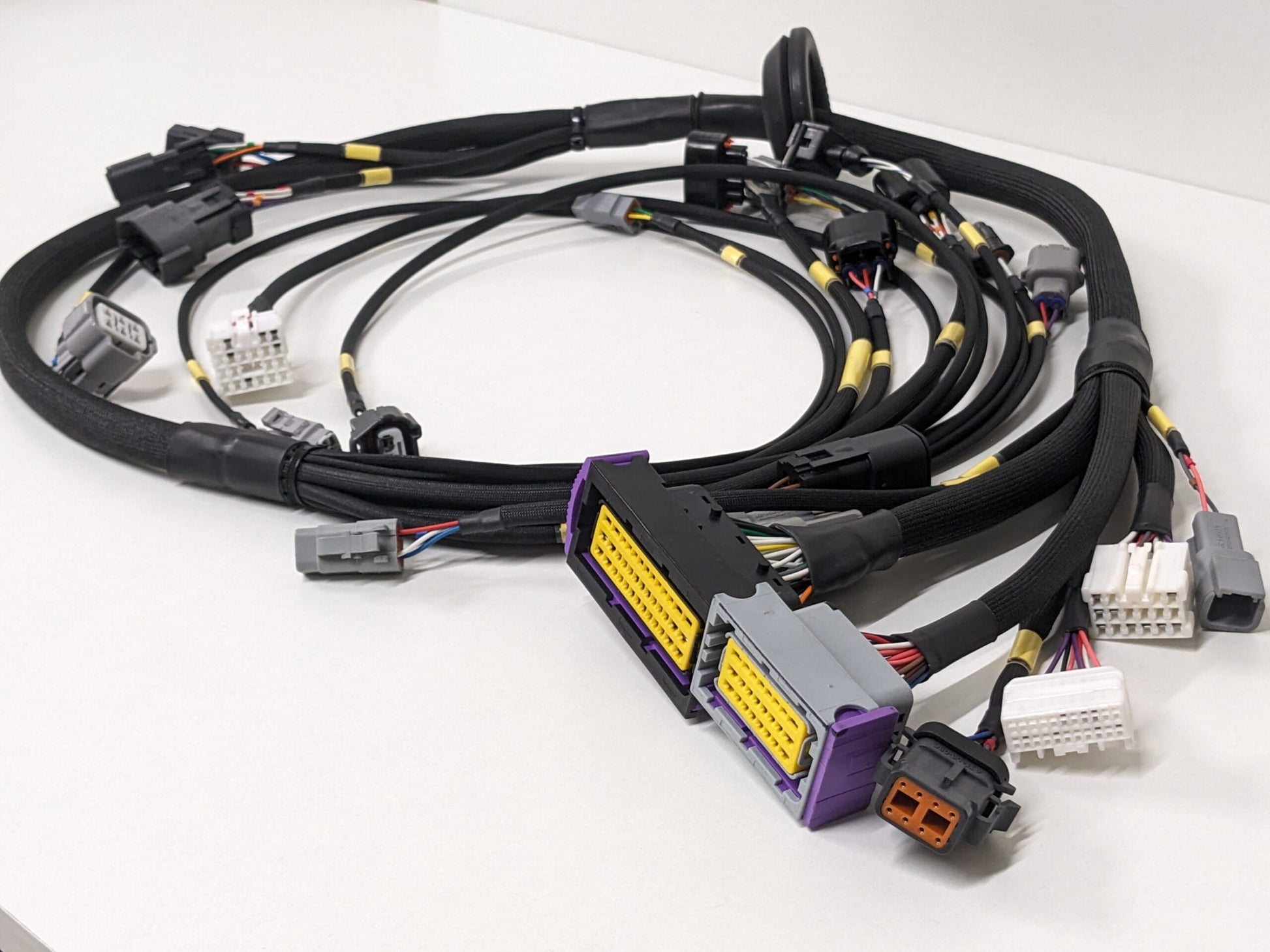 Toyota Starlet ECUMASTER EMU Black Wiring Loom (Harness) - 4E-FTE -Glanza V Plug-in-EP Wiring-EP Wiring